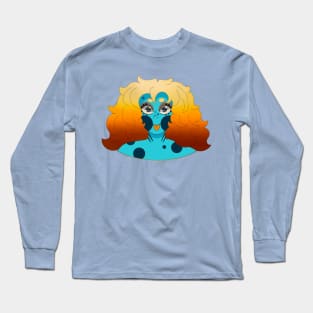 Poison Dart Frog Girl Long Sleeve T-Shirt